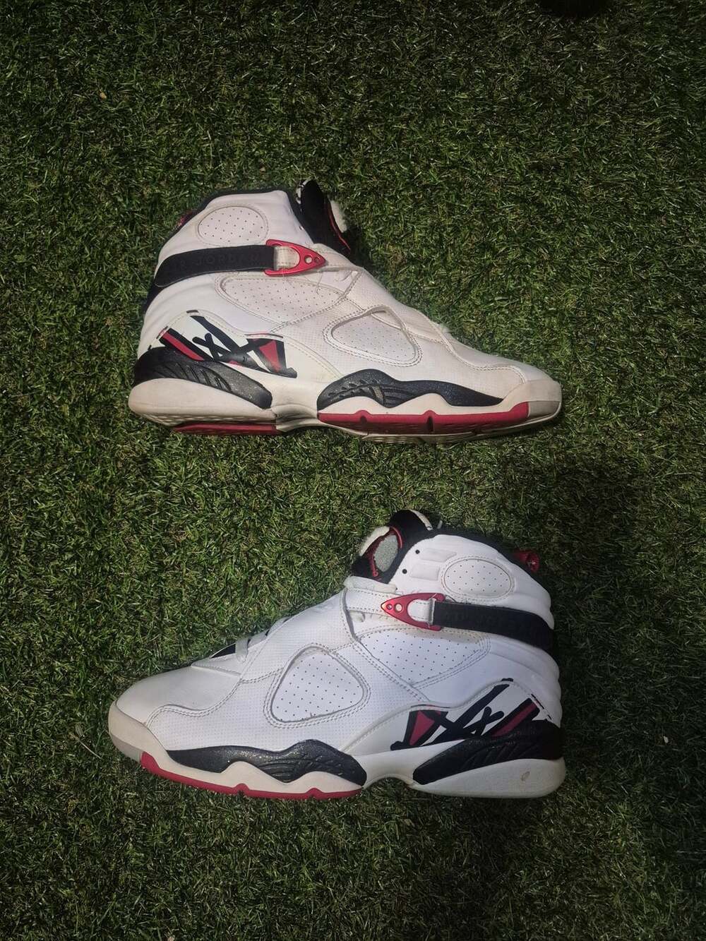 Nike Air Jordan 8 Retro Alternate White Sneakers